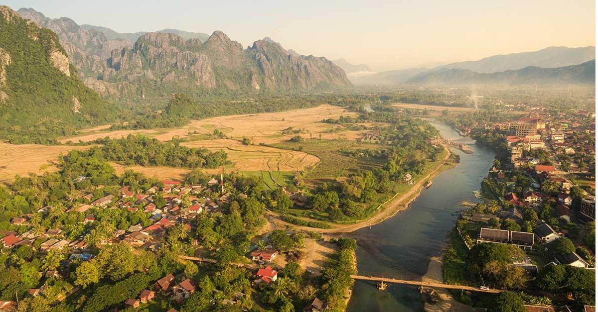 Consiana Hotel Vang Vieng Exterior foto